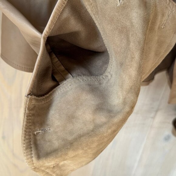 Coach Leather Shirt Jacket Size 8 - Picture 9 of 16